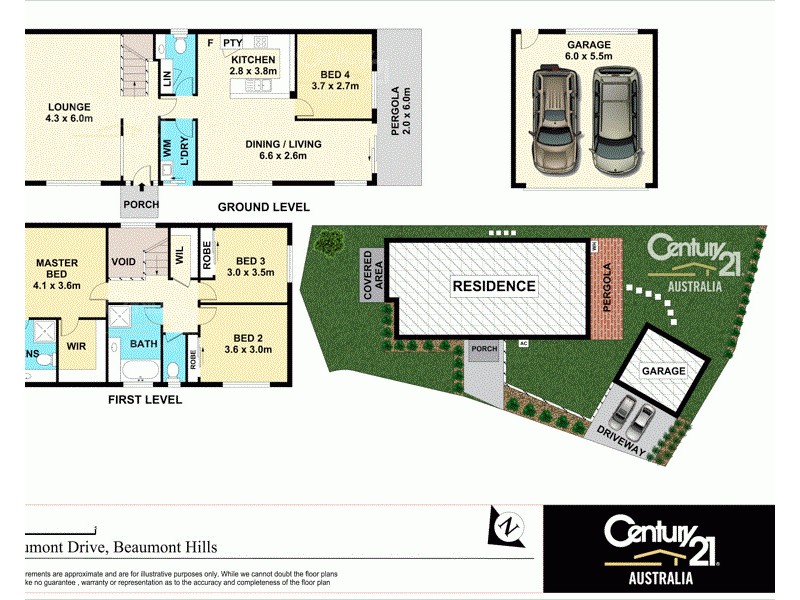 45 Beaumont Drive, Beaumont Hills NSW 2155 Floorplan