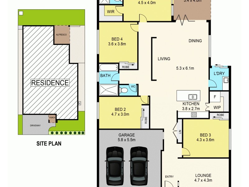 47 Mosaic Avenue, The Ponds NSW 2769 Floorplan