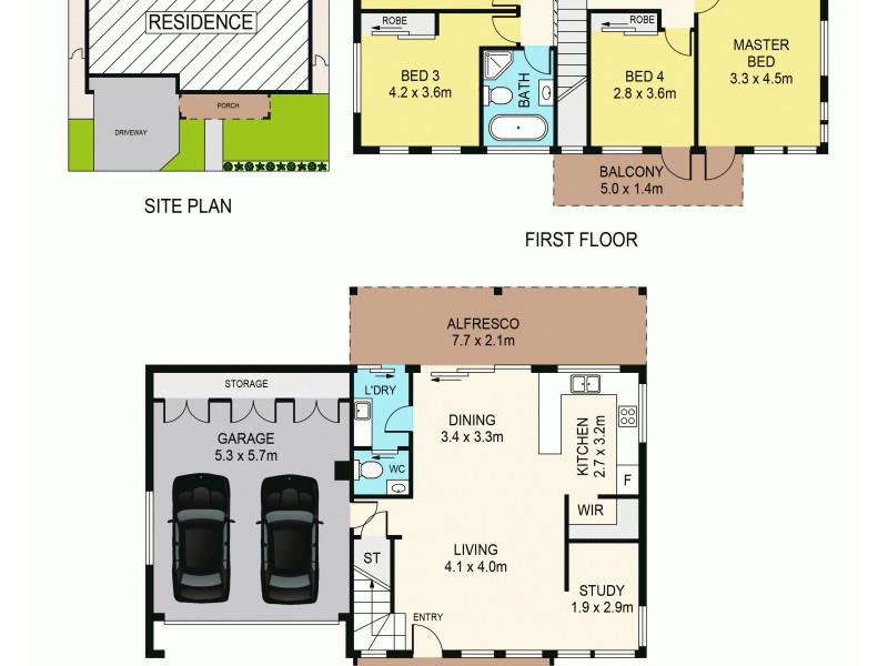 226 Ridgeline Drive, The Ponds NSW 2769 Floorplan
