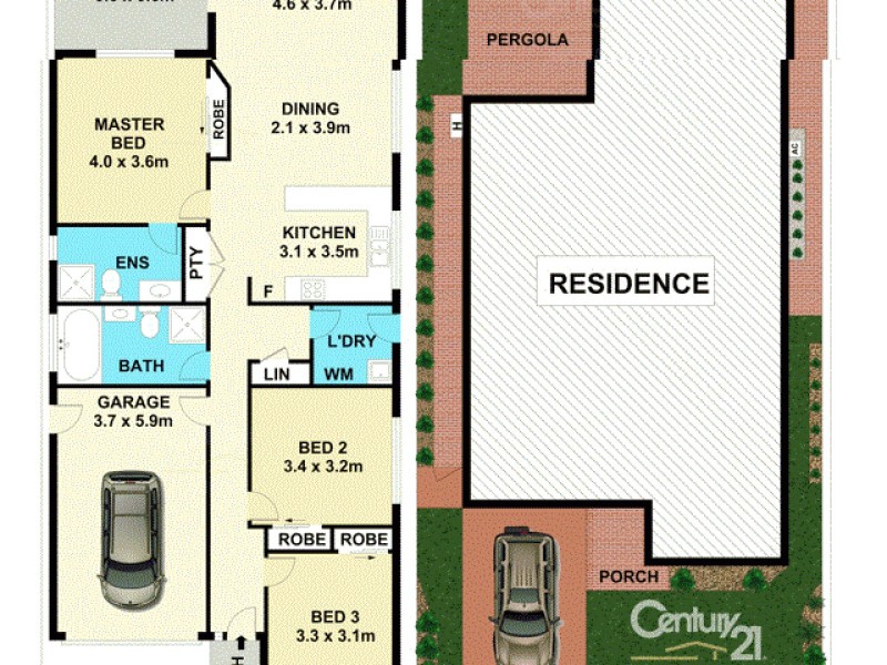 24 Tullaroan Street, Kellyville Ridge NSW 2155 Floorplan