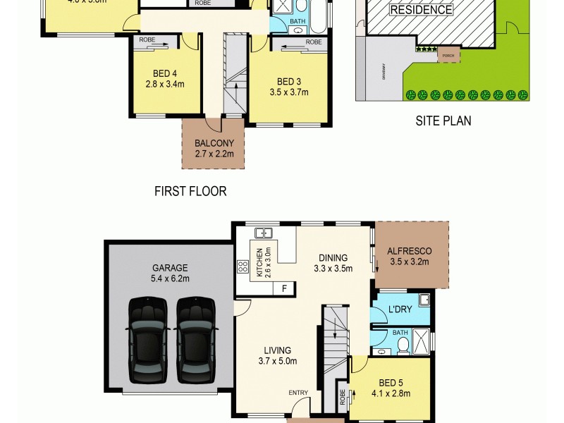 36 Fisherman Street, The Ponds NSW 2769 Floorplan