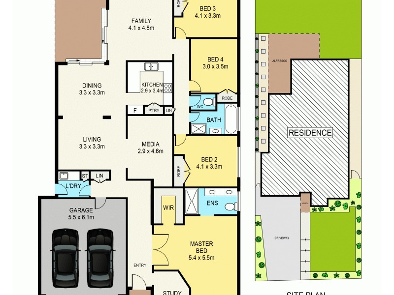 27 Levy Crescent, The Ponds NSW 2769 Floorplan