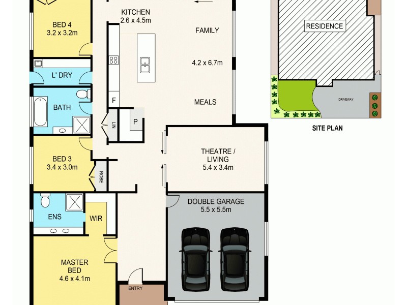 80 Ridgeline Drive, The Ponds NSW 2769 Floorplan