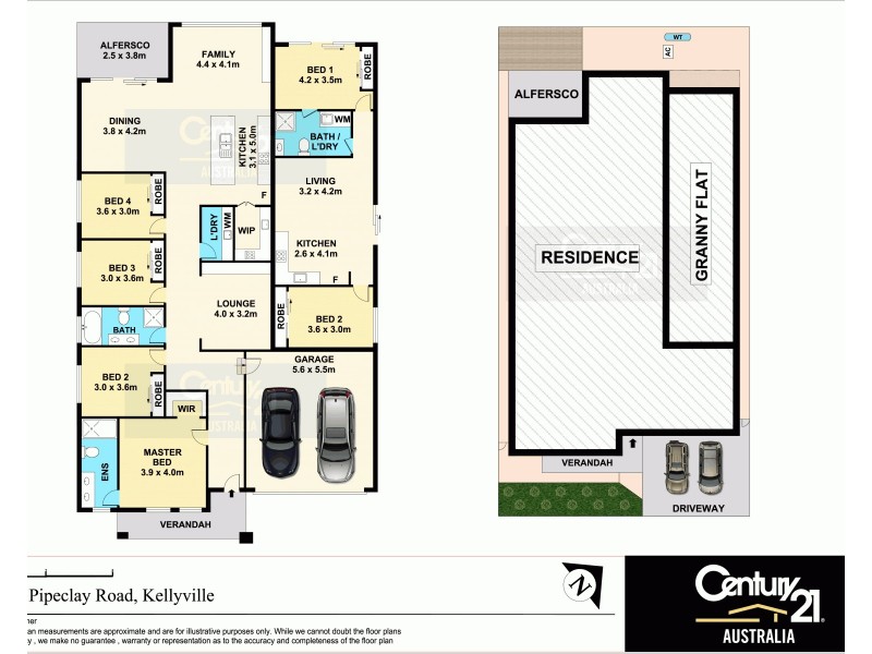 20 Pipeclay Road, Kellyville NSW 2155 Floorplan
