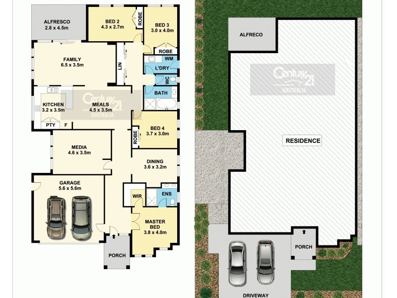 8 Rosebrook Avenue, The Ponds NSW 2769 Floorplan