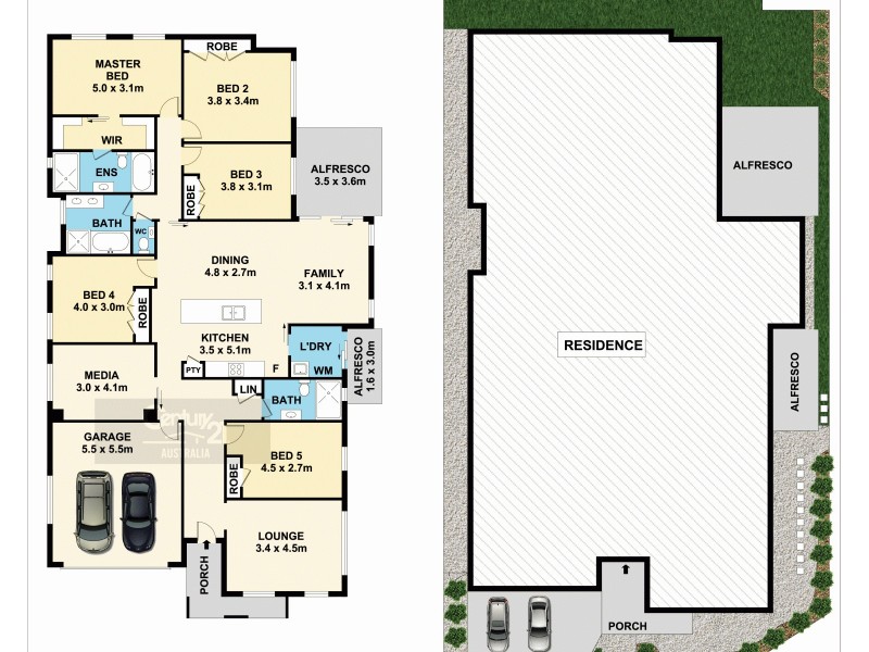 60 Everglades Street, The Ponds NSW 2769 Floorplan