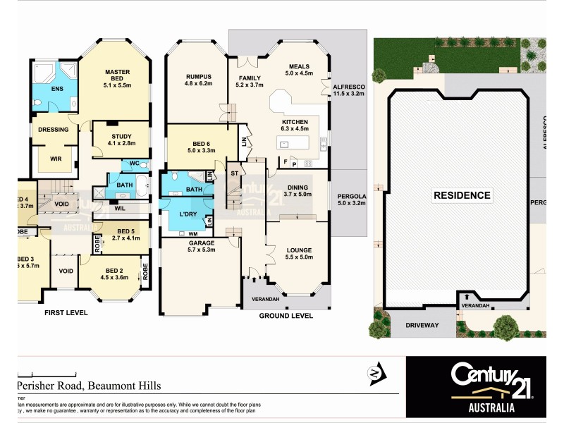 50  Perisher Road, Beaumont Hills NSW 2155 Floorplan