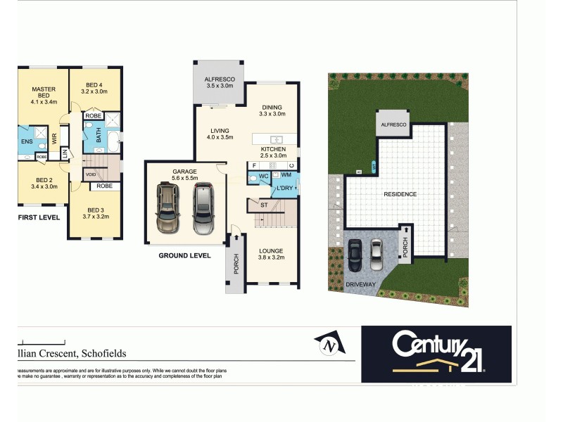 21 Lillian Crescent, Schofields NSW 2762 Floorplan