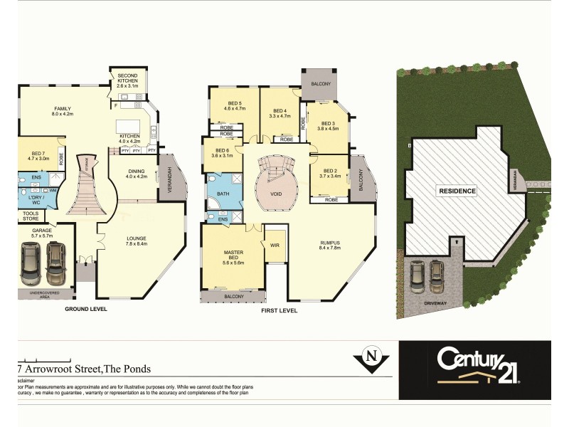27 Arrowroot Street, The Ponds NSW 2769 Floorplan