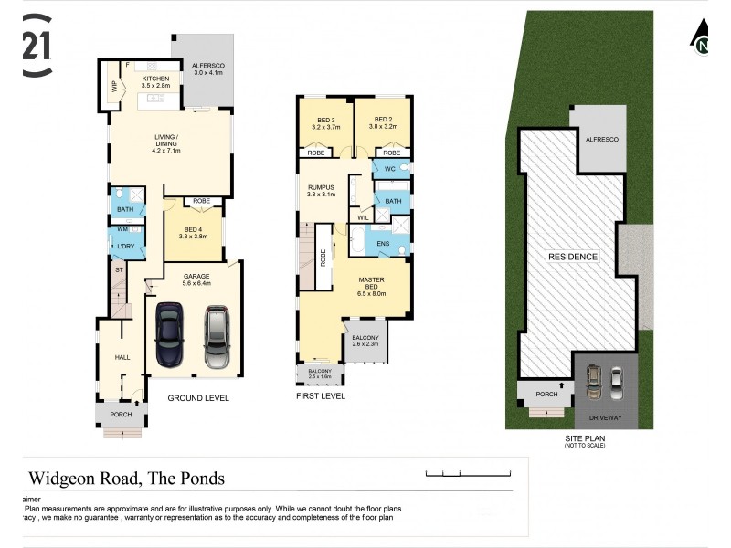 44 Widgeon Road, The Ponds NSW 2769 Floorplan