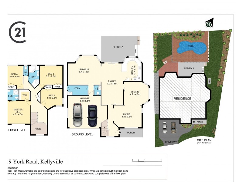 19 York Road, Kellyville NSW 2155 Floorplan