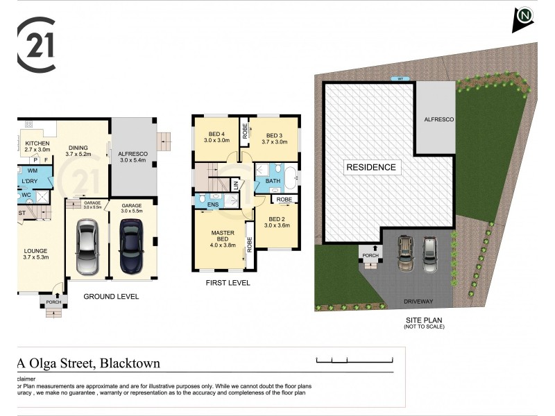 2A Olga Street, Blacktown NSW 2148 Floorplan
