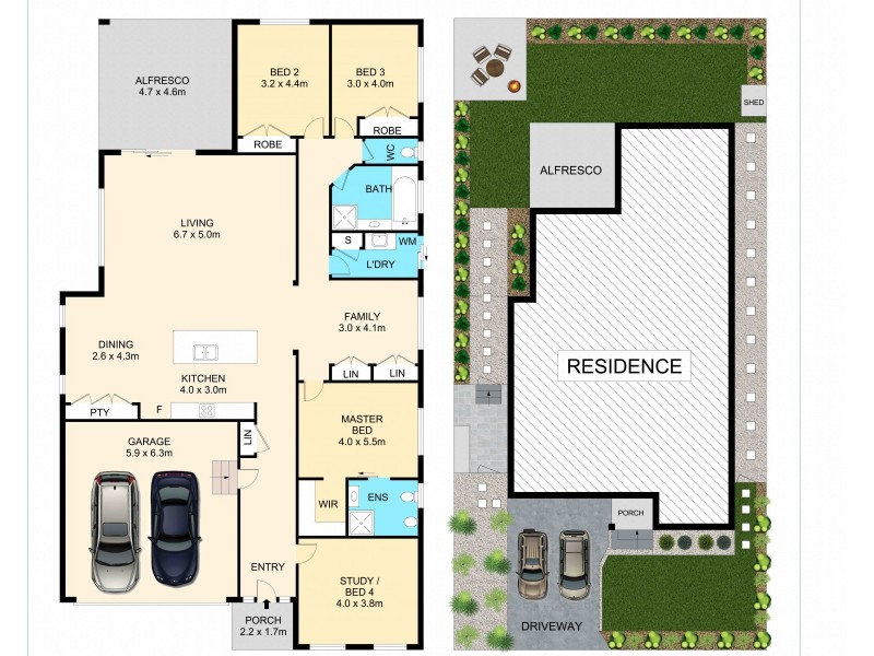 34 Petal Parkway, The Ponds NSW 2769 Floorplan