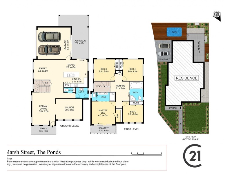 1 Marsh Street, The Ponds NSW 2769 Floorplan
