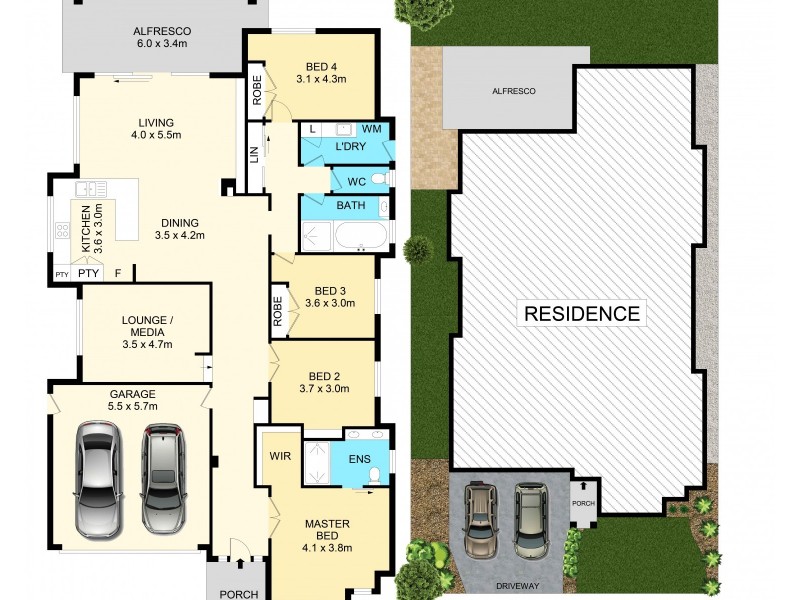 11 Bather Street, The Ponds NSW 2769 Floorplan