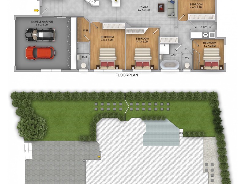 5 Wexford Grove, Kellyville Ridge NSW 2155 Floorplan