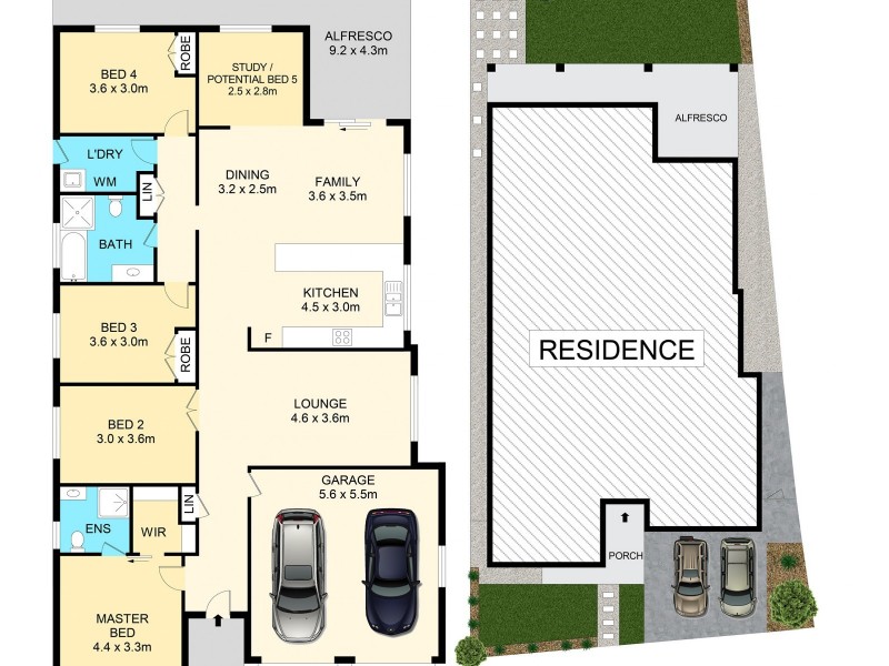 126 Greenview Parade, The Ponds NSW 2769 Floorplan