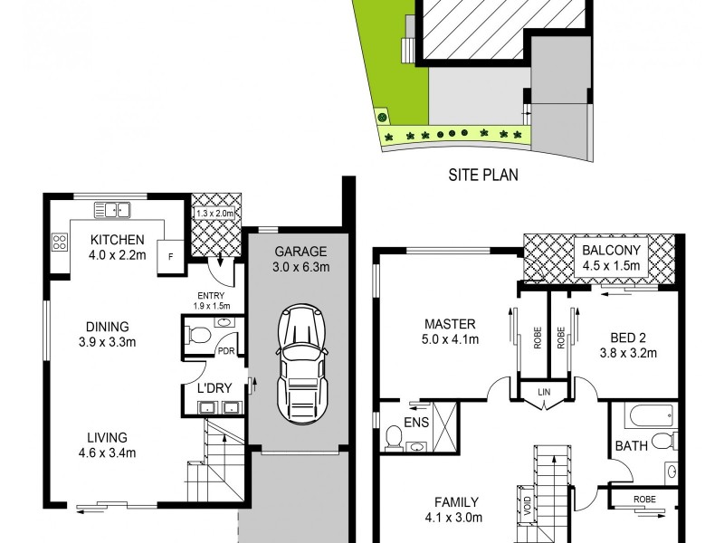 34 Caddies Boulevard, Rouse Hill NSW 2155 Floorplan