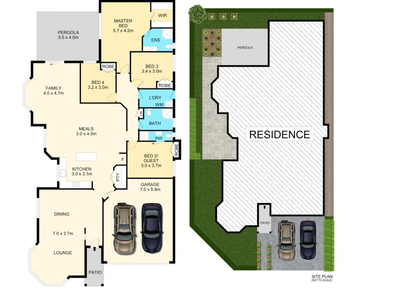 47 Honeyeater Crescent, Beaumont Hills NSW 2155 Floorplan