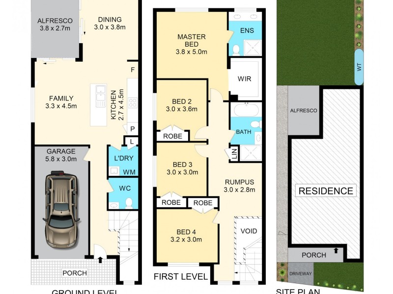 2B Brookfield Street, The Ponds NSW 2769 Floorplan