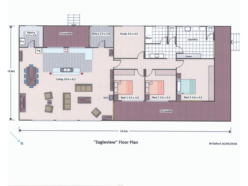 52 Old School House Rd, Crawford River NSW 2423 Floorplan