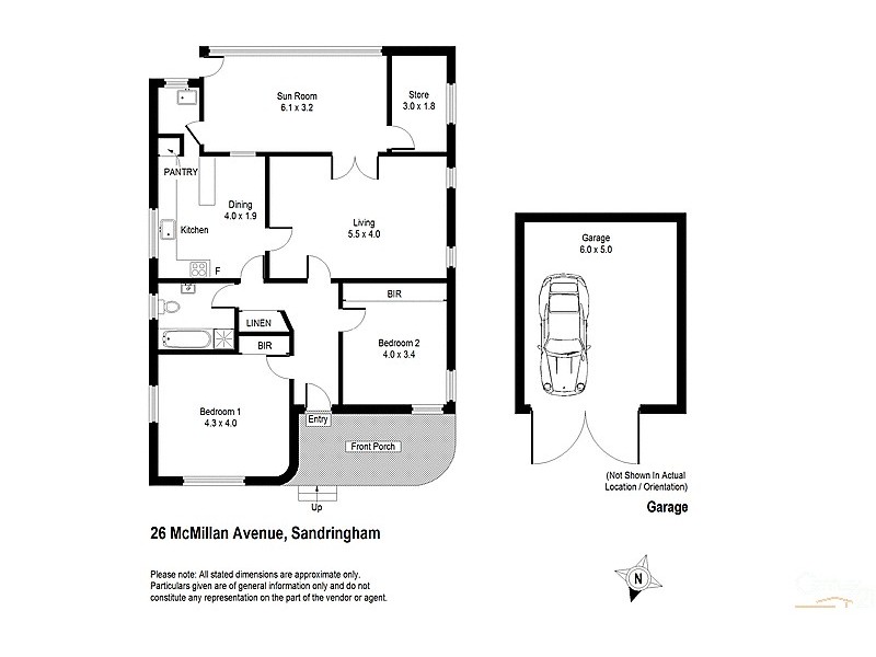 26 McMillan Avenue, Sandringham NSW 2219 Floorplan