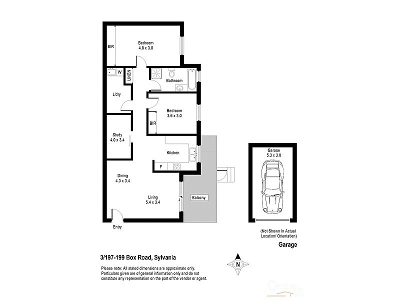 3/197-199  Box Road, Sylvania NSW 2224 Floorplan