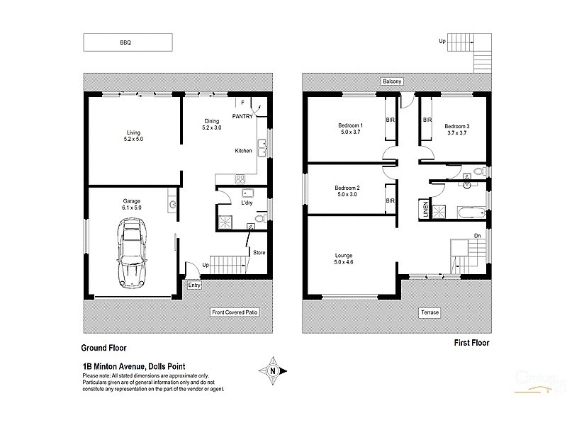 1B Minton Avenue, Dolls Point NSW 2219 Floorplan