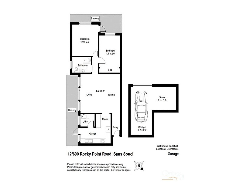 12/690 Rocky Point Road, Sans Souci NSW 2219 Floorplan