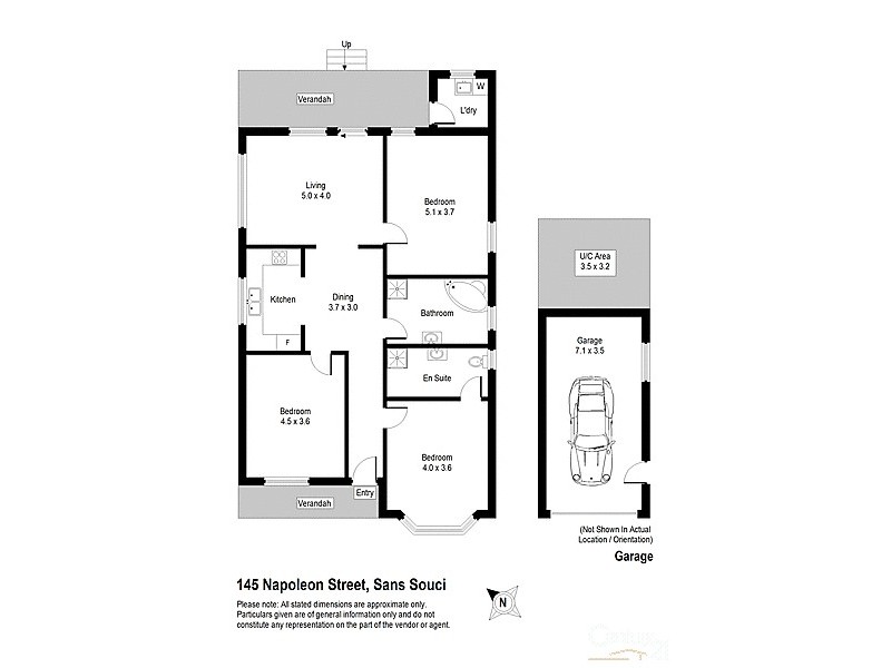 145 Napoleon Street, Sans Souci NSW 2219 Floorplan