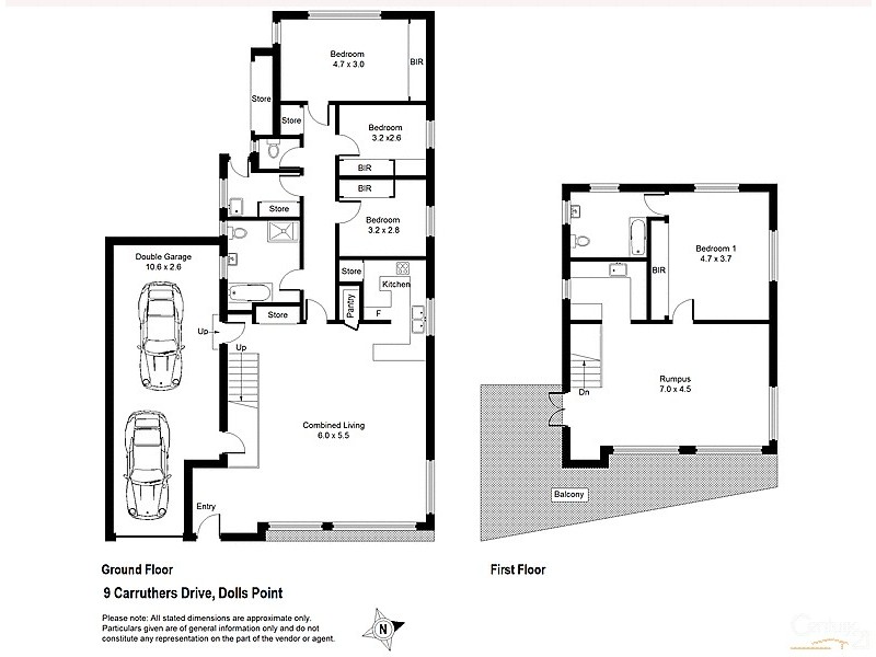 9 Carruthers Drive, Dolls Point NSW 2219 Floorplan