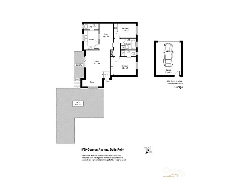 8/29 Gannon Avenue, Dolls Point NSW 2219 Floorplan
