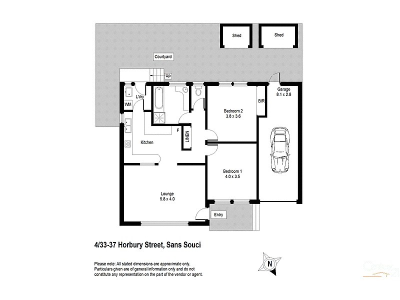 4/33-37 Horbury Street, Sans Souci NSW 2219 Floorplan