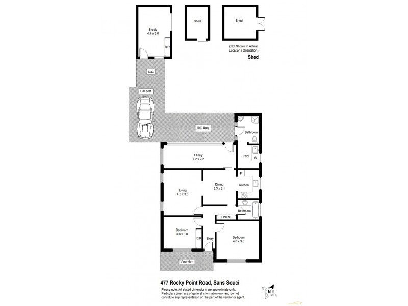 477 Rocky Point Road, Sans Souci NSW 2219 Floorplan