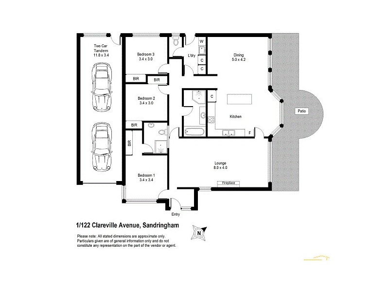 1/122-130 Clareville Avenue, Sandringham NSW 2219 Floorplan