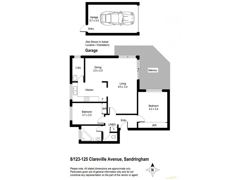 8/123-125 Clareville Avenue, Sandringham NSW 2219 Floorplan