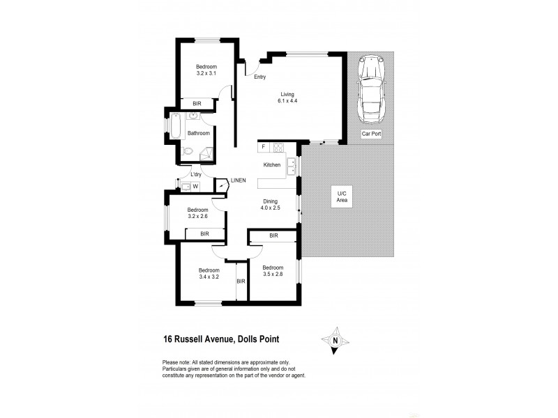 16 Russell Ave, Sans Souci NSW 2219 Floorplan