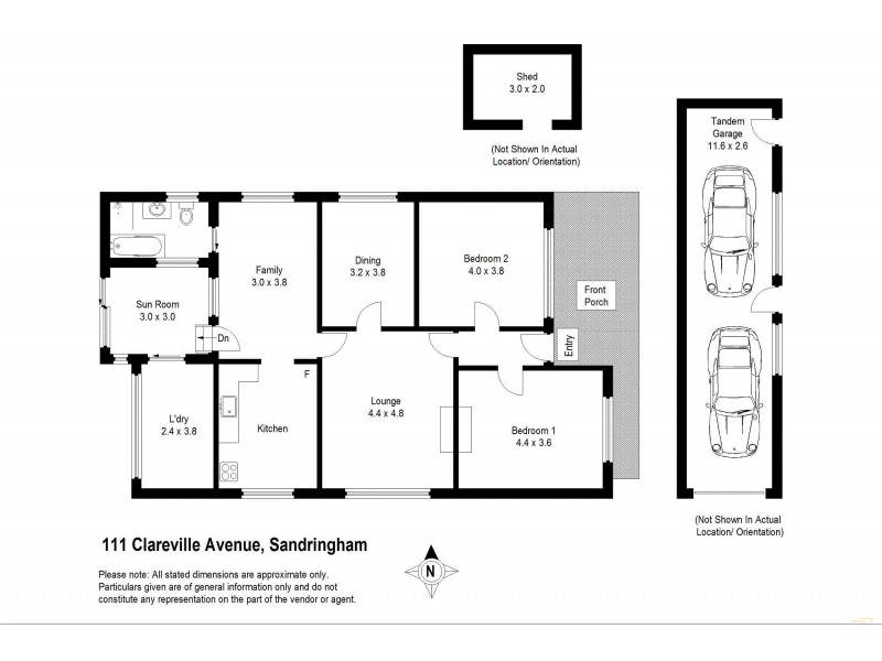 111 Clareville Avenue, Sandringham NSW 2219 Floorplan