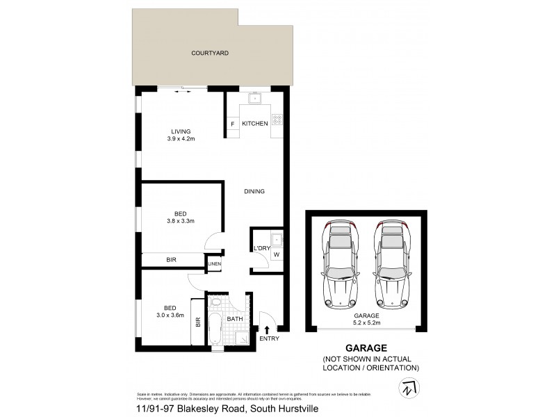 11/91-97 Blakesley Road, South Hurstville NSW 2221 Floorplan