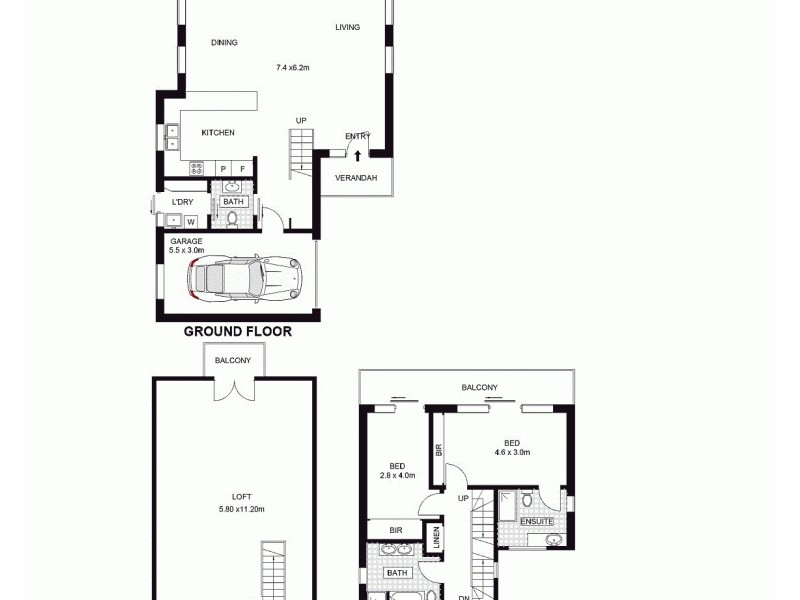 6A Malua Street, Dolls Point NSW 2219 Floorplan