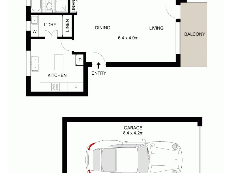 9/173 Russell Avenue, Dolls Point NSW 2219 Floorplan