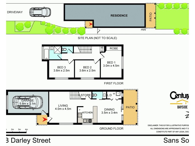 13B Darley Street, Sans Souci NSW 2219 Floorplan