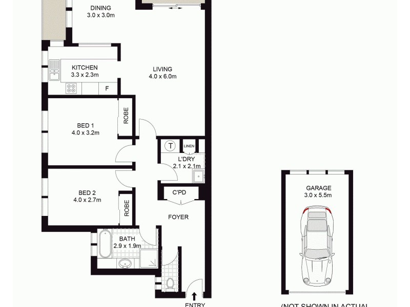 6/171 Russell Avenue, Dolls Point NSW 2219 Floorplan