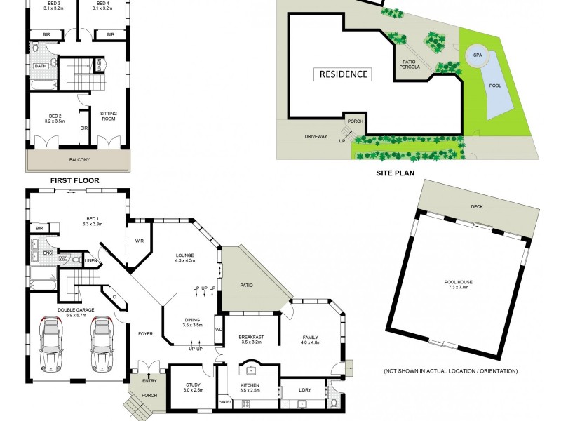 1 Vista Street, Sans Souci NSW 2219 Floorplan