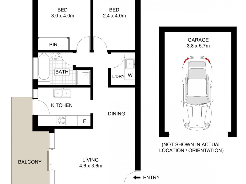 1/1-3 Norman Ave, Dolls Point NSW 2219 Floorplan