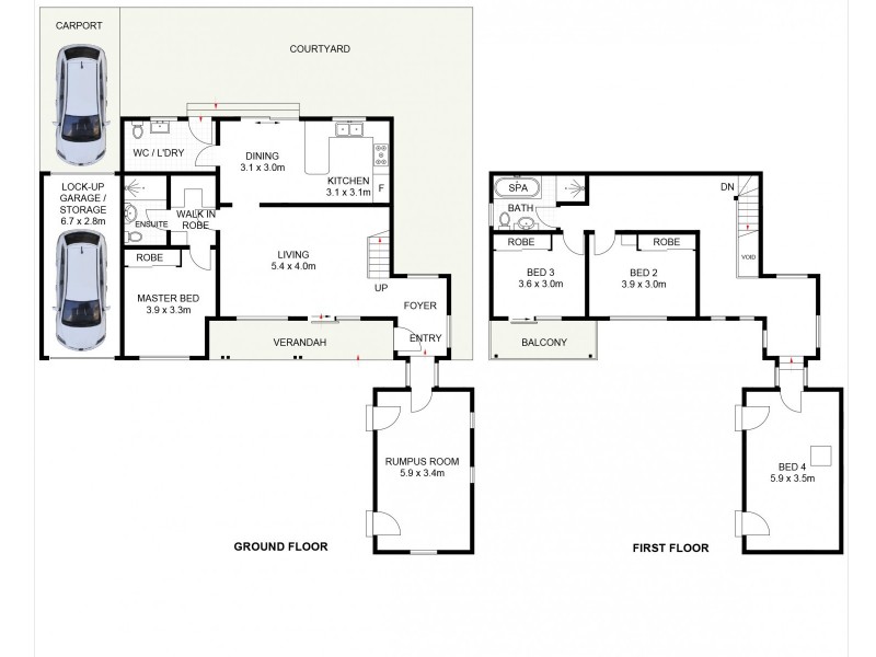 3/489 Rocky Point Road, Sans Souci NSW 2219 Floorplan