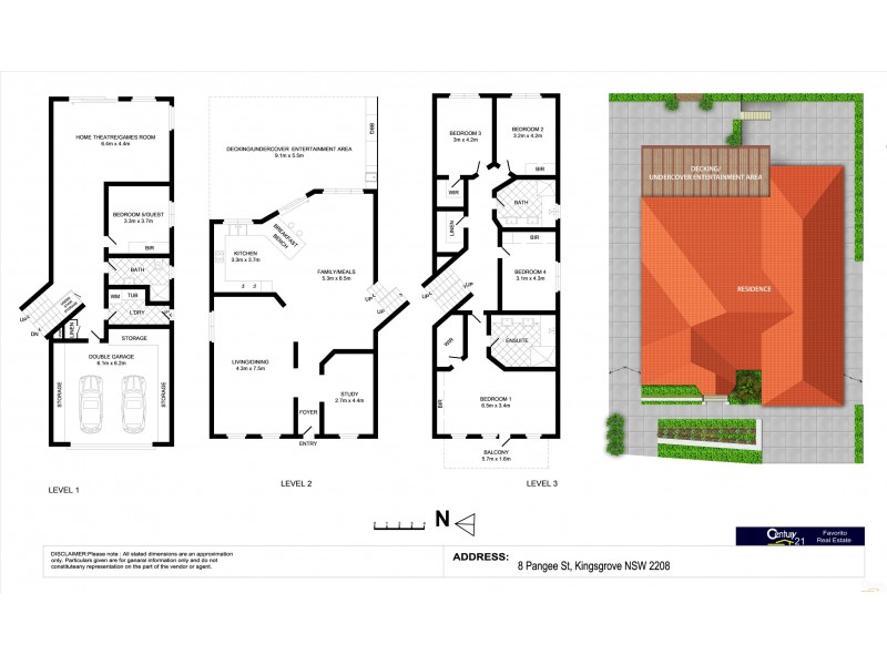 8 Pangee Street, Kingsgrove NSW 2208 Floorplan