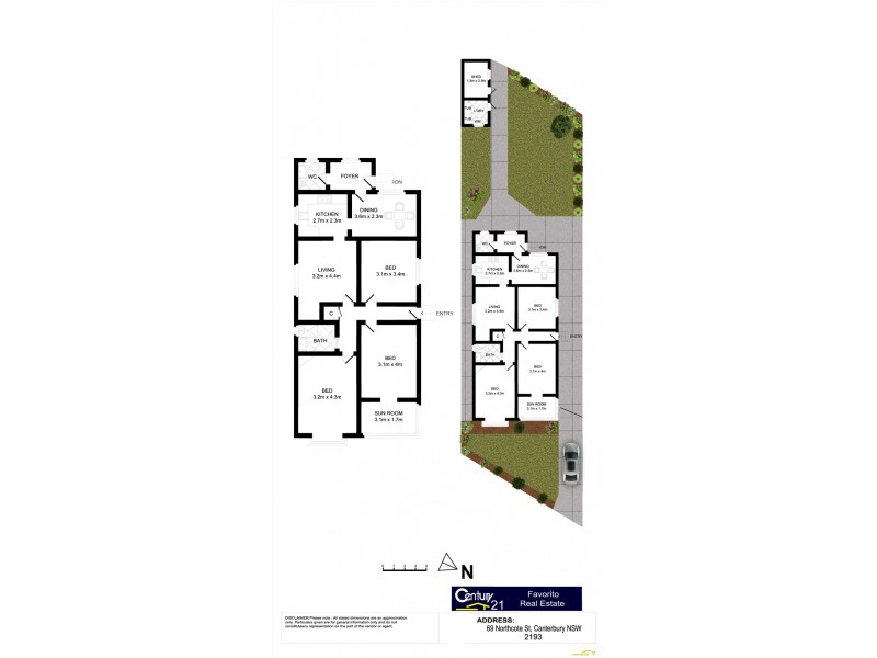 69 Northcote Street, Canterbury NSW 2193 Floorplan