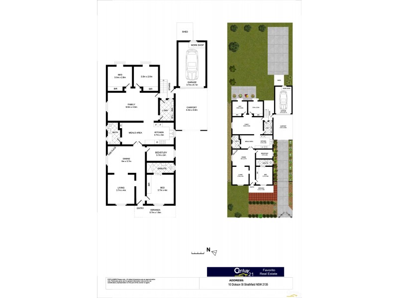10 Dickson Street, Strathfield NSW 2135 Floorplan