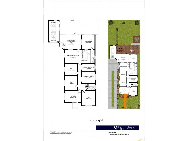 2 Earlwood Avenue, Earlwood NSW 2206 Floorplan